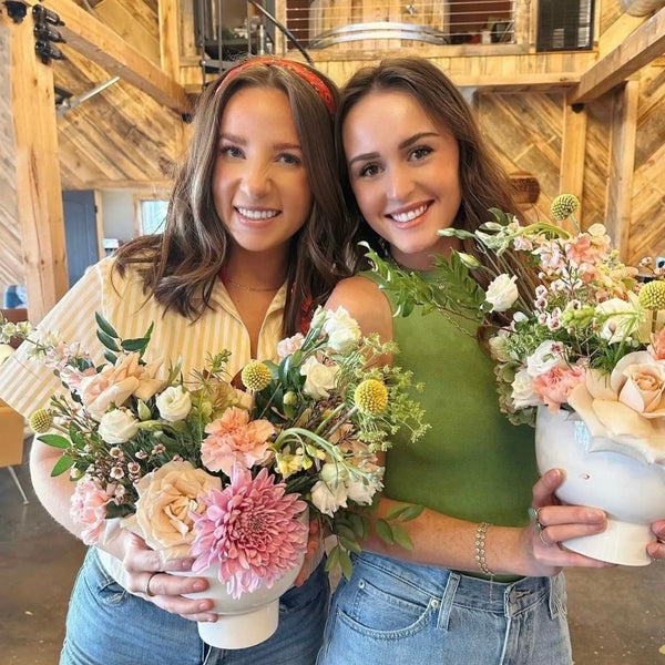 Wine Wednesday Workshop: Flower Arranging Edition