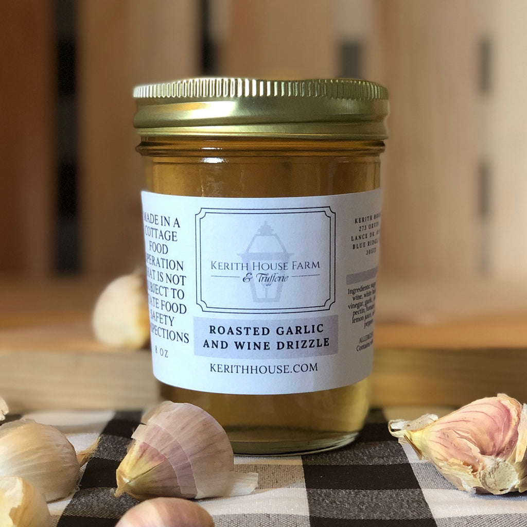 Roasted Garlic and Wine Drizzle