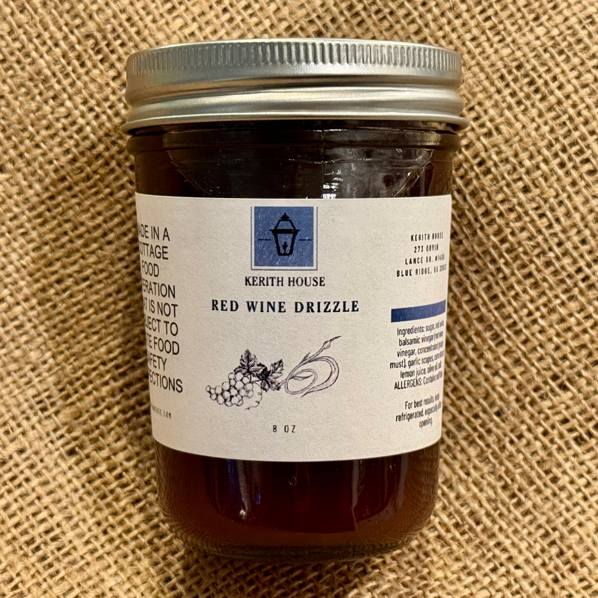 Red Wine Drizzle – Kerith House