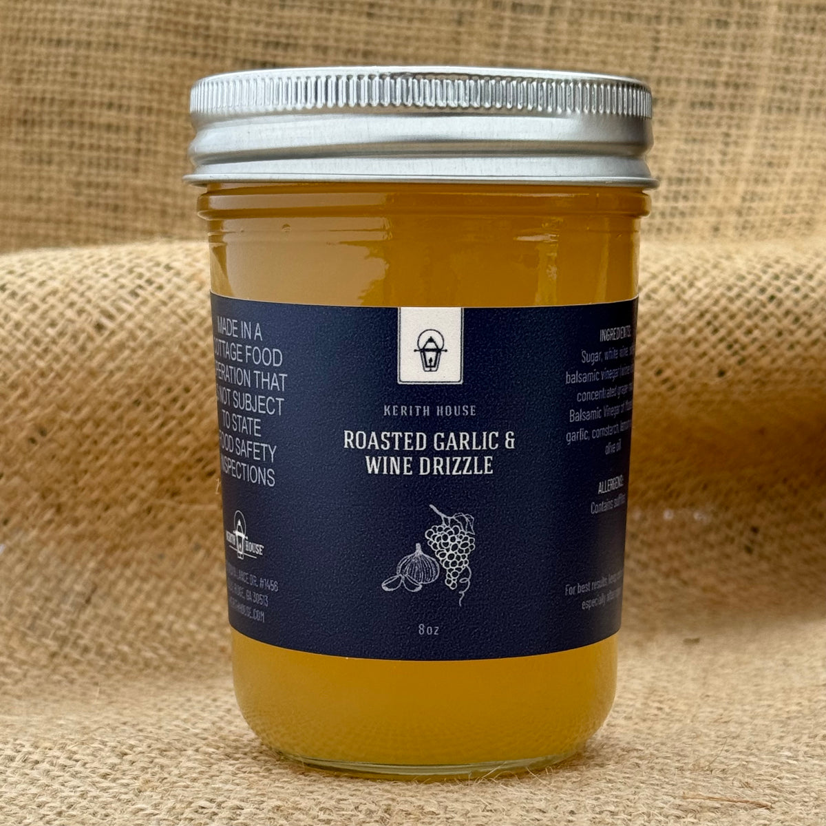 Roasted Garlic and Wine Drizzle – Kerith House