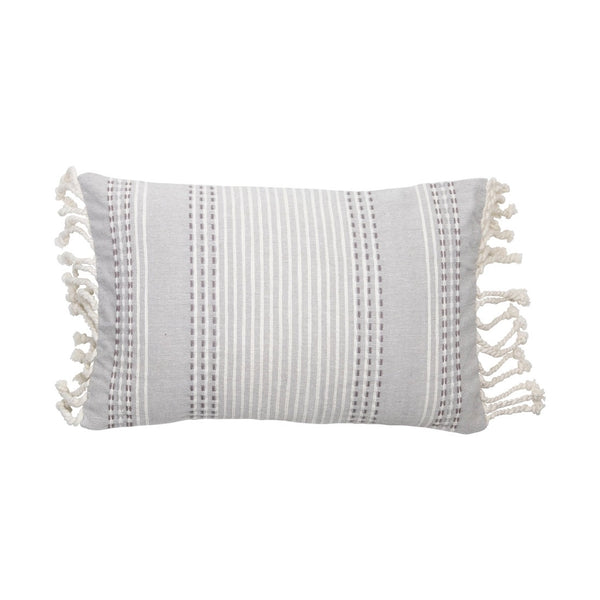 Throw Pillow-Nila Gray