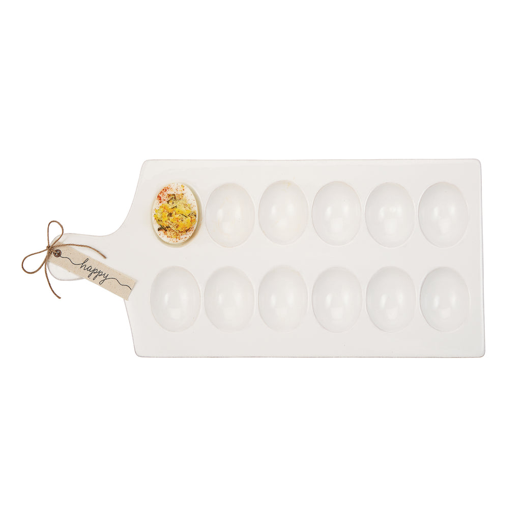 Happy Deviled Egg Tray
