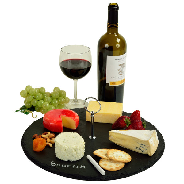 Round Slate Cheese Board