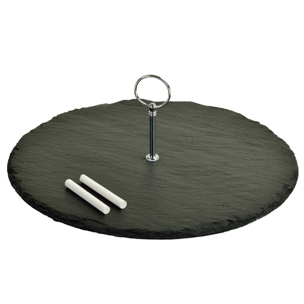 Round Slate Cheese Board