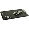 Black Slate Cheese Board with Handles