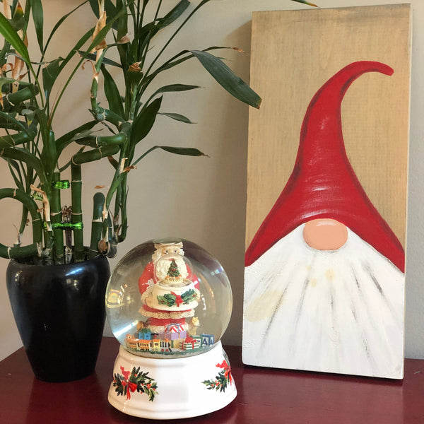 Christmas Art- Small Gnome