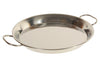 Stainless Steel, Flat Bottomed, 16" Paella Pan