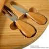 Hidden storage in compact charcuterie board
