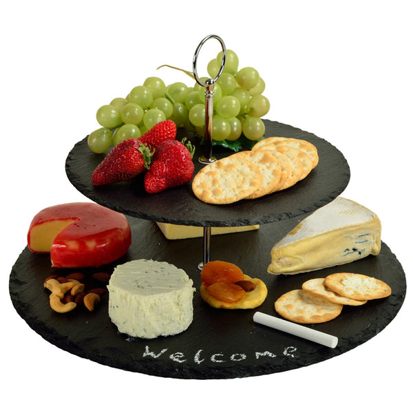 Two Tier Slate Cheese Board