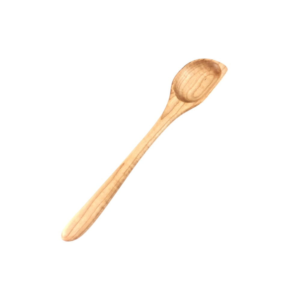 Right-Handed Angled Wooden Spoons