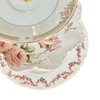 Three-Tiered Server/ Cake Stand, Three Pink Florals