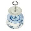 Three-Tiered Server/Cake Stand, Blue and White