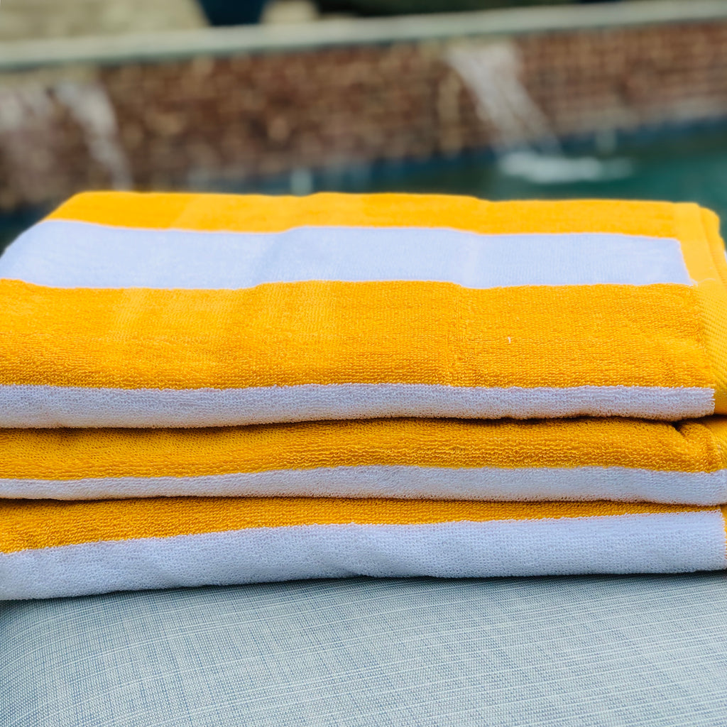 Gold Cabana Towel
