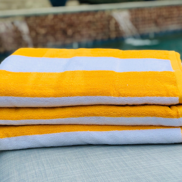 Gold Cabana Towel