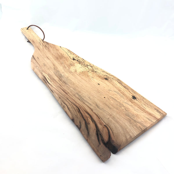 Pecan Wood Handcrafted Serving Board With Handle